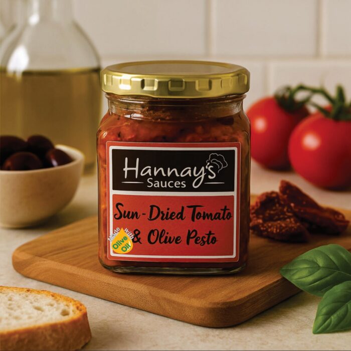 Hannay's Sun-Dried Tomato & Olive Pesto 260ml-1L